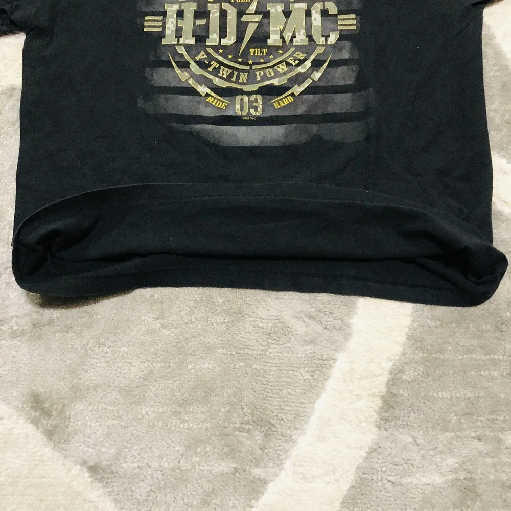 Harley-Davidson Longhorn Graphic Tee - Black - Picture 9 of 11